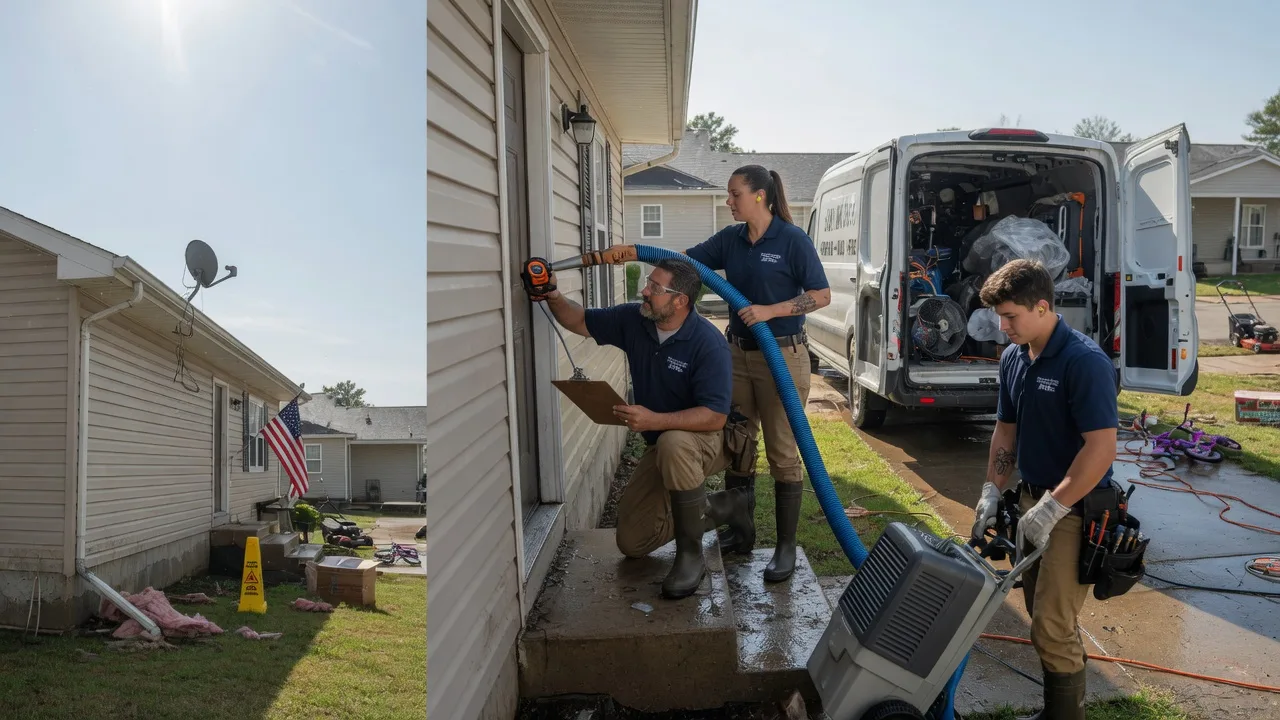 Ceiling Water Damage Restoration in Spring Glen, PA near me